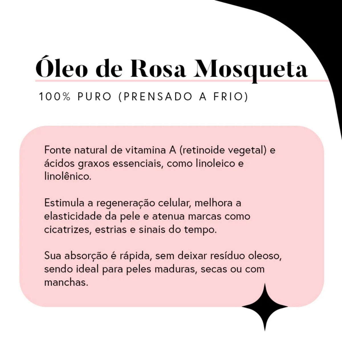 Puro Óleo de Rosa Mosqueta