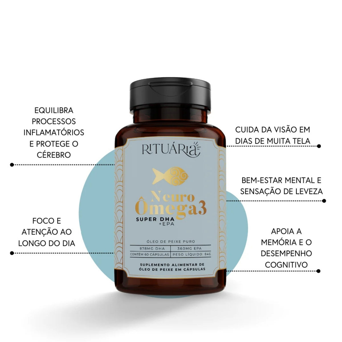Fórmula Neuro Ômega 3 (Super DHA)