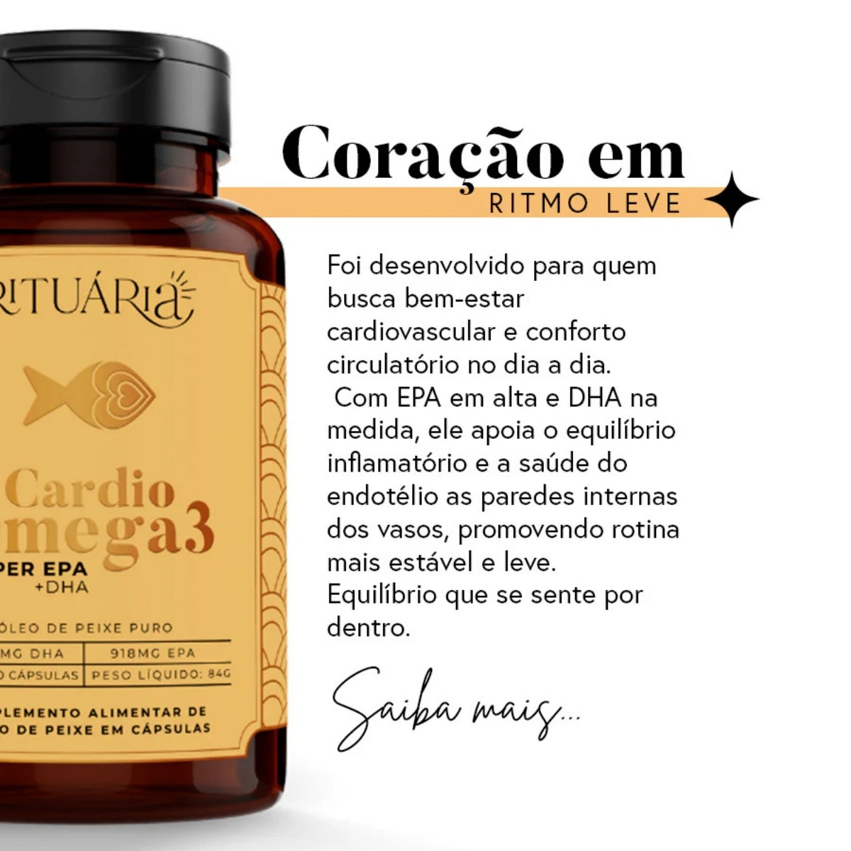 Fórmula Cardio Ômega 3