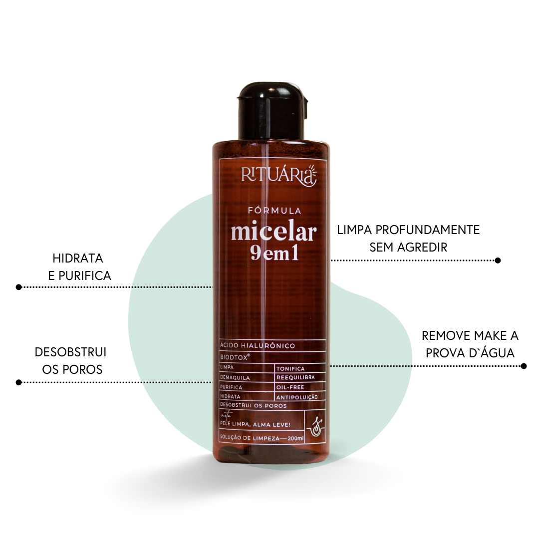 Fórmula Micelar Facial 9 em 1