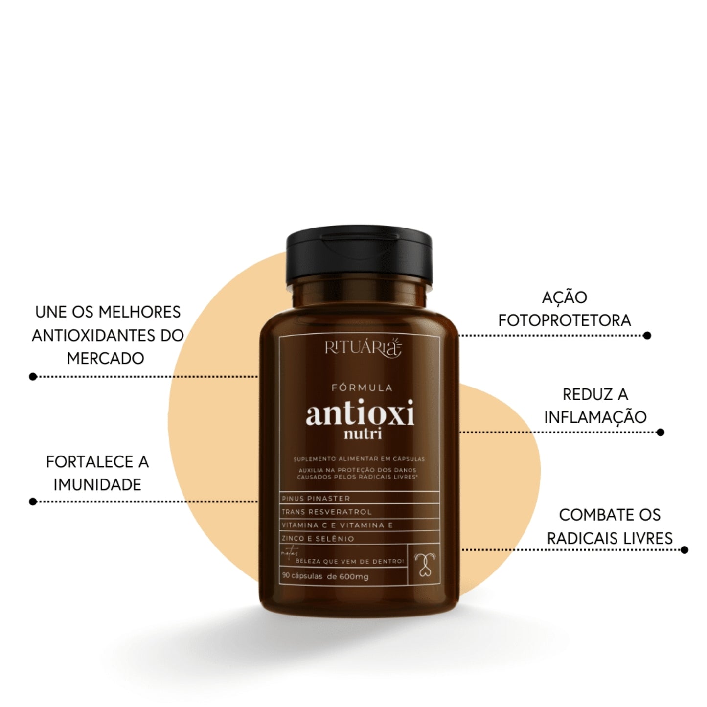 Fórmula Antioxi Nutri - 30 cápsulas
