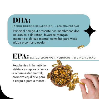 Fórmula Neuro Ômega 3 (Super DHA)
