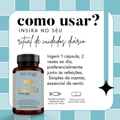 Fórmula Neuro Ômega 3 (Super DHA)