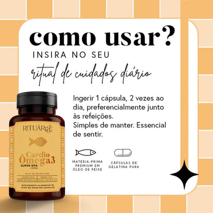 Fórmula Cardio Ômega 3